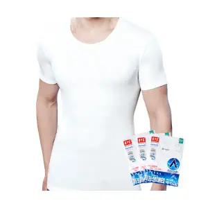 BYC 에어로쉬반팔 남자런닝 남성 메리야스 속옷 3매