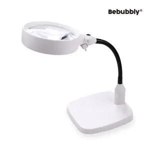 LED 자바라 스탠드 돋보기 고배율 확대경 120mm 10배