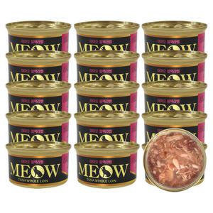 미아오 프리미엄 고양이캔 블랙라벨 참치캔 85g x12개 고양이간식