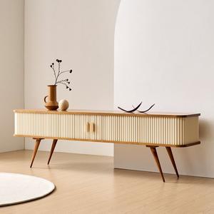 [에코 트렌드]프릴 템바보드 TV 선반 원목 거실장 1800