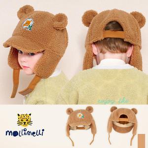 [몰리멜리] 몽글몽글덤블귀달이캡모자