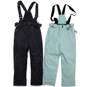 주니어 아동 스키복 바지 키즈 보드복 팬츠 블랙주니어
