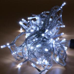 화이트빛 트리 장식 LED 야외용 방수 줄전구 (10m) 줄등 정원 크리스마스