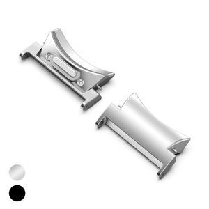 갤럭시워치7 6 5 4 프로 클래식 시리즈 호환 원터치 버튼 커넥터 어댑터 스트랩 연결 메탈 날개형