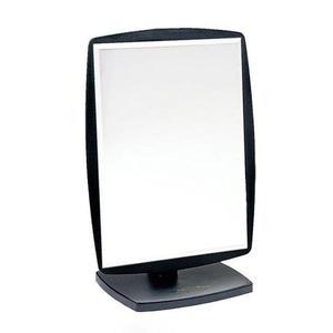 [인테리어가구]국산 스타 미로라인 흑색 사각 단면 탁상거울 225 165 350mm 각도조절 가능 심플 (S11201...
