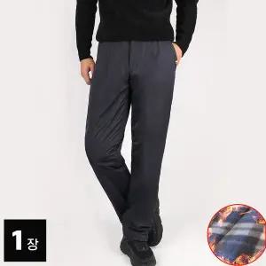 D남성기본패딩솜바지 겨울 남자 기모 방풍 따뜻한 팬츠 낚시 오토바이 배달 등