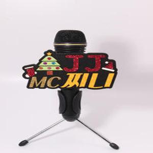 반짝이마이크네임택/마이크이름표/MC이름표/글리터네임택/맞춤제작