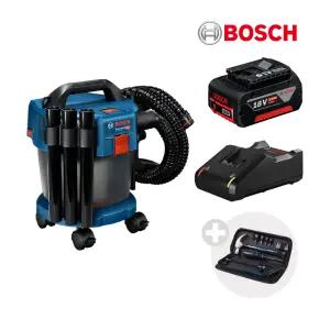 보쉬 무선 업소용 청소기 GAS18V-10L 5.0Ah 세트 건습식 진공청소기