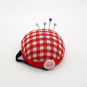 퀼트나인 손목 핀쿠션 핀봉 시침핀꽂이 핀홀더 핀방석