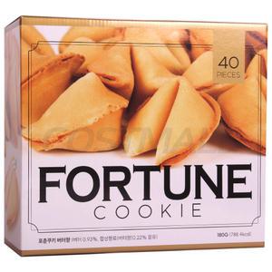 포춘쿠키 버터맛 180g 40개입 60종의 행운의 메시지 포츈쿠키 코스트코