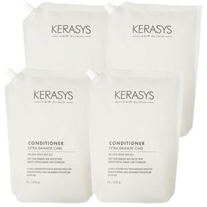 케라시스 엑스트라 데미지케어 대용량 린스 2000ml x 4개 리필용