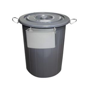 회색 운반구 75L 플라스틱통 쓰레기통 물통 만능용기 운반구