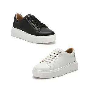 본사 소가죽 여성 스니커즈 9123219 2color 택1 (4cm)
