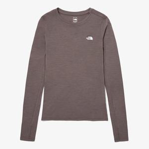 [노스페이스] [노스페이스 공식] NT7TP90C 여성 메리노 울 롱슬리브 크루