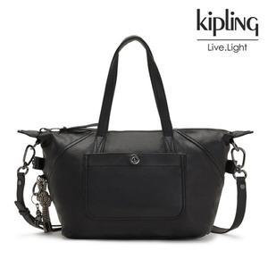 [키플링] 아트 미니 ART MINI 블랙 FL 토트백/크로스백 KLDBT12 BKFLF11