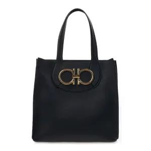 [롯데백화점]페라가모 여성 더블 간치니 토트백 21 2919 NERO 0759156