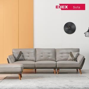 [착불] 빈 4인 PU가죽 소파