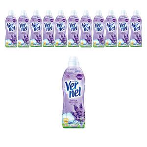 버넬 고농축 섬유유연제 스프링라벤더, 900ML, 12개