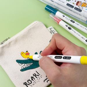 [문구티쳐] 토단(TD) KC인증 하비 데코 만능펜(트윈) 12색 DIY 우드 꾸미기