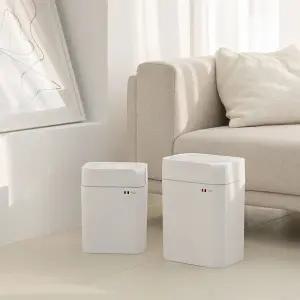 자동센서휴지통 모션 스마트쓰레기통 2개