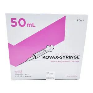 한국백신 주사기 일회용주사기 한백 실린지 50CC 21G 1 1/4인치 25개