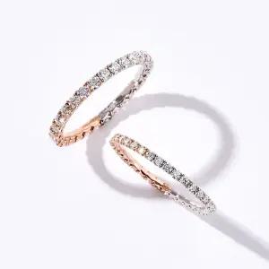 18k 모이사나이트 믹스 이터니티 반지_1.5mm(15~17호)