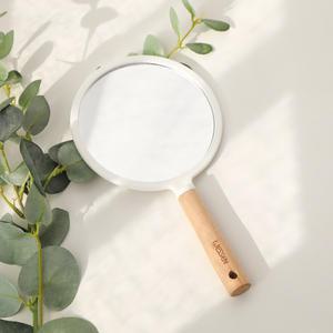 클래시 우드 넥 손거울_라운드