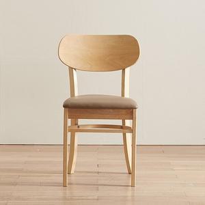[보루네오하우스]보루네오 엘리브 네스 원목 카페 의자 dp061