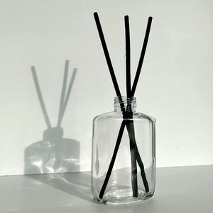 디퓨저 용기-모먼트(뚜껑 포함)-200ml 납작 유리병 공병 방향제 하바리움 만들기