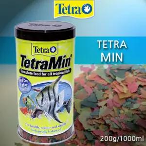 (독일) 테트라민 100ml 250ml / 열대어 관상어 구피 네온 몰리 플래티 엔젤 먹이 사료 밥 부상성 플레이크