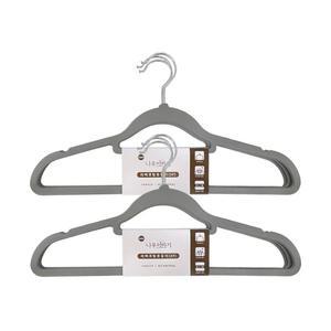 논슬립 러버코팅 옷걸이 3P 매장옷걸이 집들이선물 빨래건조 헹거