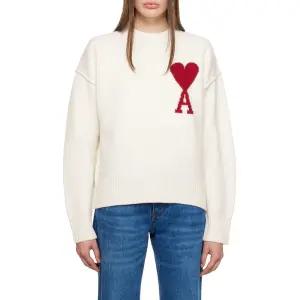 24FW 아미 남여공용 인타르시아 오버사이즈 울 니트 BFUKS006 018 154