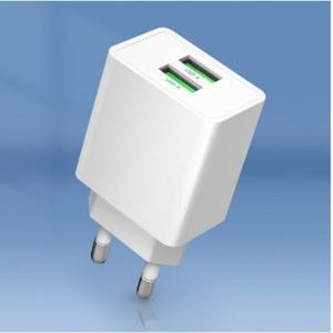 홈플래닛 10W USB-A 2포트 멀티 충전기 (5V 2A) 화이트