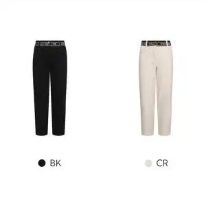 [하프클럽/] 24겨울 레터링 밴딩 코튼 데님 팬츠X2280