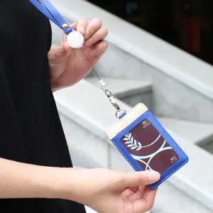 릴홀더 목걸이 카드지갑 (색상선택) 명함 사원증 넥스트랩/교통카드목걸이/카드지갑목걸이/카드집/카드홀더