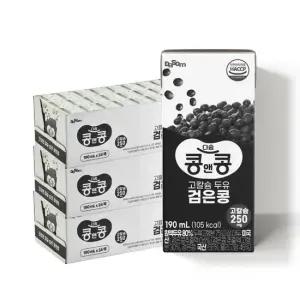 콩앤콩 고칼슘두유 검은콩 72팩