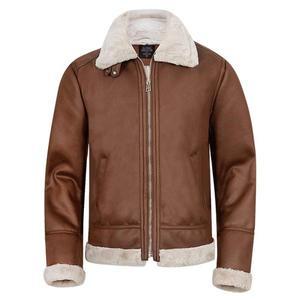 [디바옴므]겨울 박스핏 하이넥 벨티드 집업 무스탕 점퍼