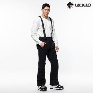 [라시엘로]  남여공용 슬림핏 스키 스노우보드 팬츠 LAZ-P802-BLACK