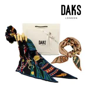 [롯데백화점]닥스 체인밸트패턴 울 캐시미어스카프 FKO032O