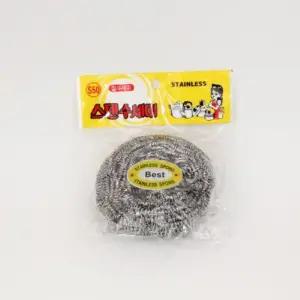 고급 스텐레스 철수세미 1P 10개/수세미/철/주방/다목적/탄냄비/냄비/설거지/강력/찌든때/녹제거/제거