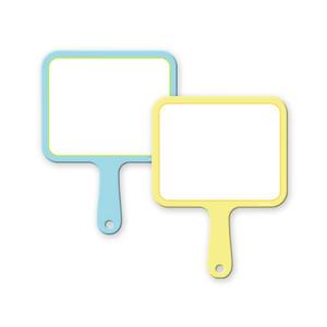 아이스크림몰 양면 손잡이 미니보드 4개입 자석용 칠판 자석 붙이는 보드판 붙이는 미니 칠판 아크릴 가정용 마그네틱 소형