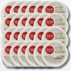 햇반 발아현미밥 210g 24개