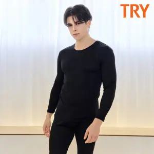 트라이 남자 프리미엄 히트업 기능성 발열 내복 내의 세트