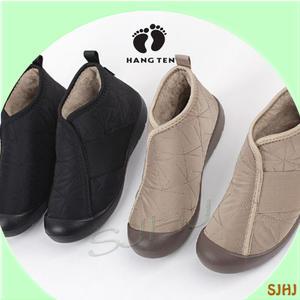 행텐 158 컴포트 윈터 밴딩 여성 슬립온/블랙 카키/겨울 슈즈/털 안감 모던하고 따뜻 가볍게 신자 부드러운 이쁜 디자인 보소 가을 겨울 찬바람 불면 이거!