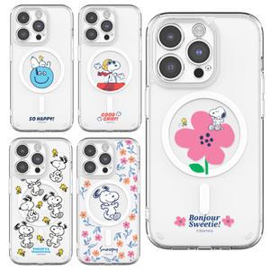 스누피 시즌3 렌즈보호 맥세이프 케이스 갤럭시S24 S23 플러스 울트라 아이폰16 15 14 13 12 프로 맥스