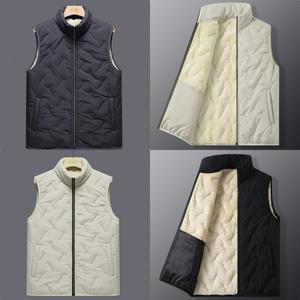 남성 겨울 방한 패딩조끼 2color 빅사이즈 기모안감 방풍 간절기 작업