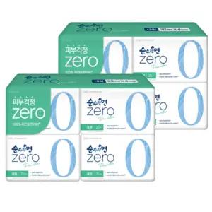 순수한면 제로 여성용품 데일리 생리대 날개형 대형 20P 8개