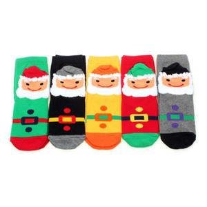 국산 크리스마스 산타 아동 양말 5켤레 1세트 유아 어린이집 단체 선물