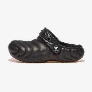 [그랜드스테이지] CROCS CLASSIC LINED OVERPUFF CLOG CRS210059 BLACK