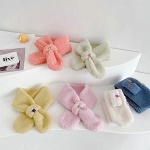 kc인증 아동 유아 어린이 양털 머플러 목도리 방한 단체 대량